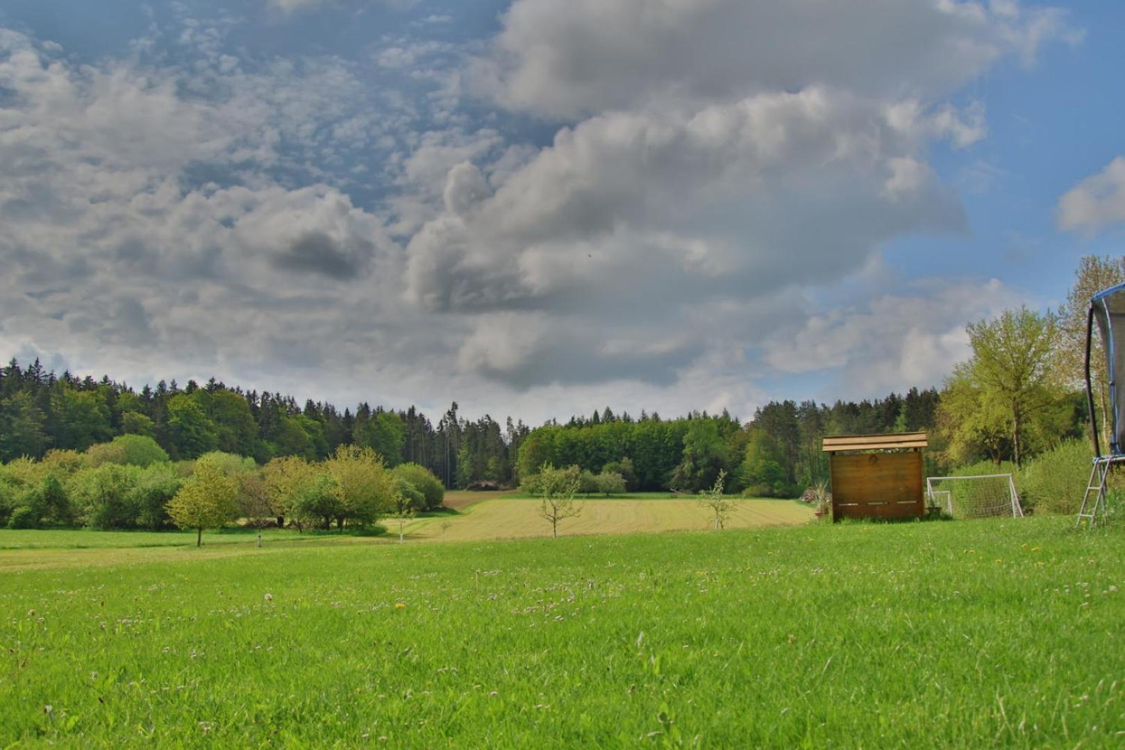 Heumanns Blockhaeuser Am Wald Hotel Потенщайн Екстериор снимка